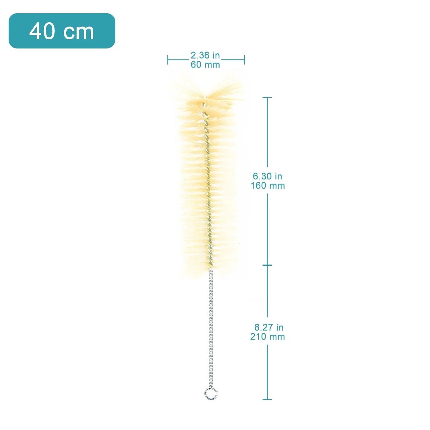 Cylinder Brushes, 4-Pack for 50-1000 ml Cylinders Brushes
