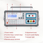 Side view and dimensional layout of the durable StonyLab DC Power Supply
