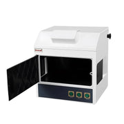 Side view and dimensional layout of the durable StonyLab Darkroom UV Analyzer Cabinet
