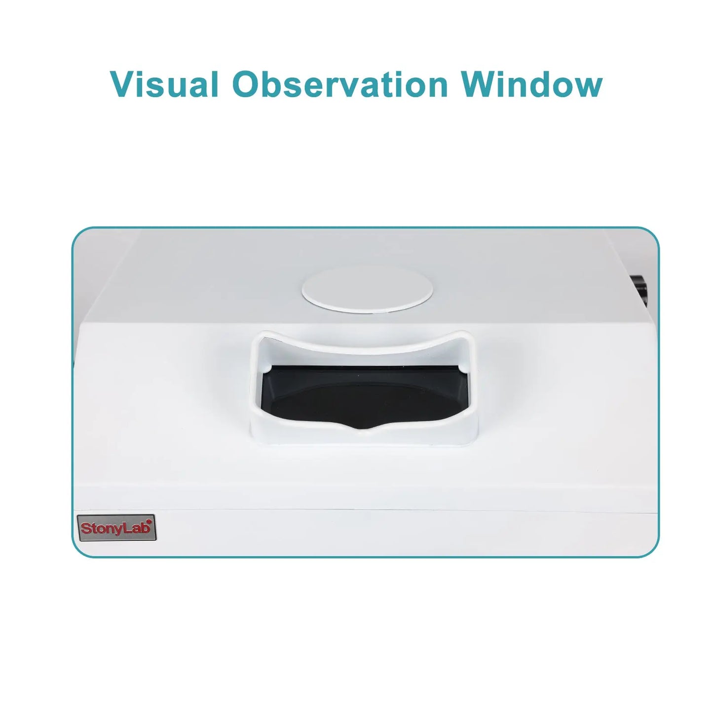 Darkroom UV Analyzer Cabinet, Dual-Wavelength 254 nm & 365 nm, 16 W UV Lamps for TLC Analysis, Fluorescence Detection & Chromatography Applications UV Light