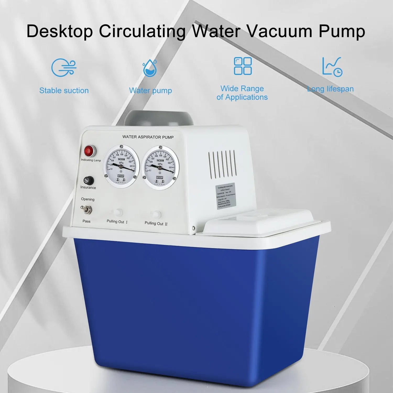 Desktop Circulating Water Vacuum Pump - StonyLab Pumps 