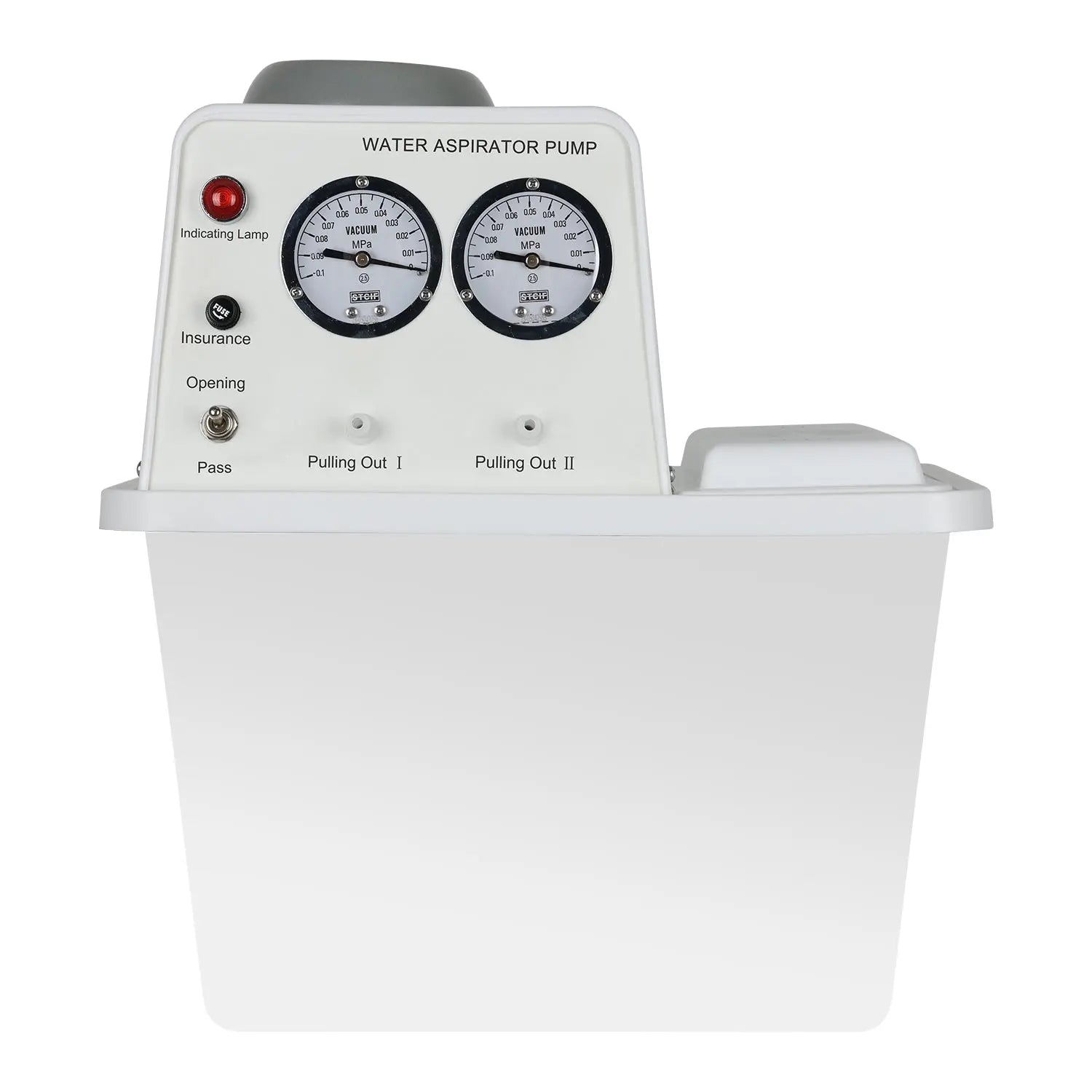 Comprehensive product view and setup components for StonyLab Circulating Water Vacuum Pump