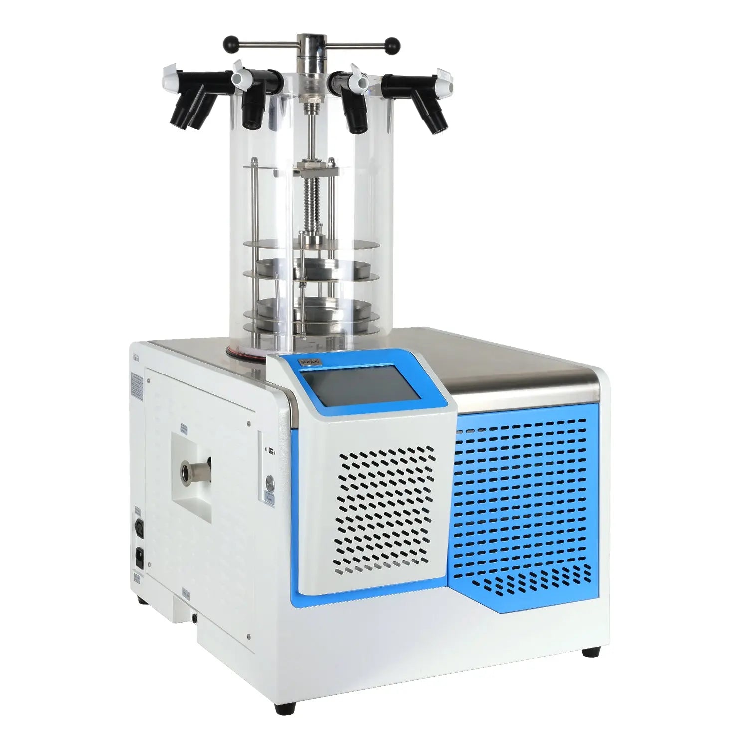 60℃ Vacuum Freeze Dryer Lyophilizer Multi-Manifolds Freezing Drying  Machine 4KG