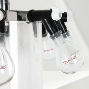 Comprehensive product view and setup components for StonyLab Benchtop Freeze Dryer with Vacuum Pump
