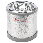 Alternative angle showing underlying build quality of StonyLab Cryogenic Dewar Flasks
