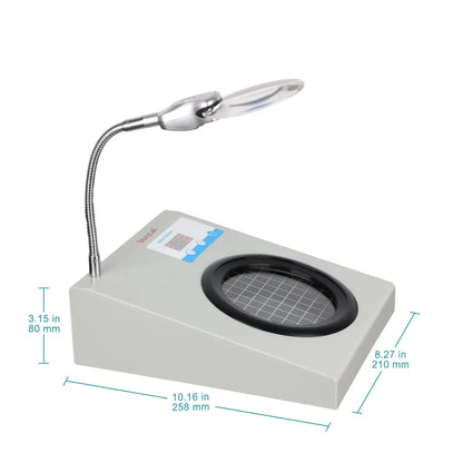 Digital Colony Counter, 0-999 Count Range, 3× / 9× Magnification, Manual Counting for Microbiology Labs