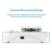 Alternative angle showing underlying build quality of StonyLab Digital Heating Magnetic Stirrer with Temperature Sensor
