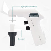 Close-up view showing the precise design and material of StonyLab Digital Motorized Pipette Controller for 1-50 ml Pipettes