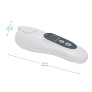 Close-up view showing the precise design and material of StonyLab Digital Refractometer 0-35