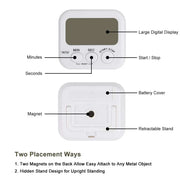 Close-up view showing the precise design and material of StonyLab Basic Digital Timer
