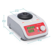 StonyLab Digital Vortex Mixer heavy duty chemical processing configuration