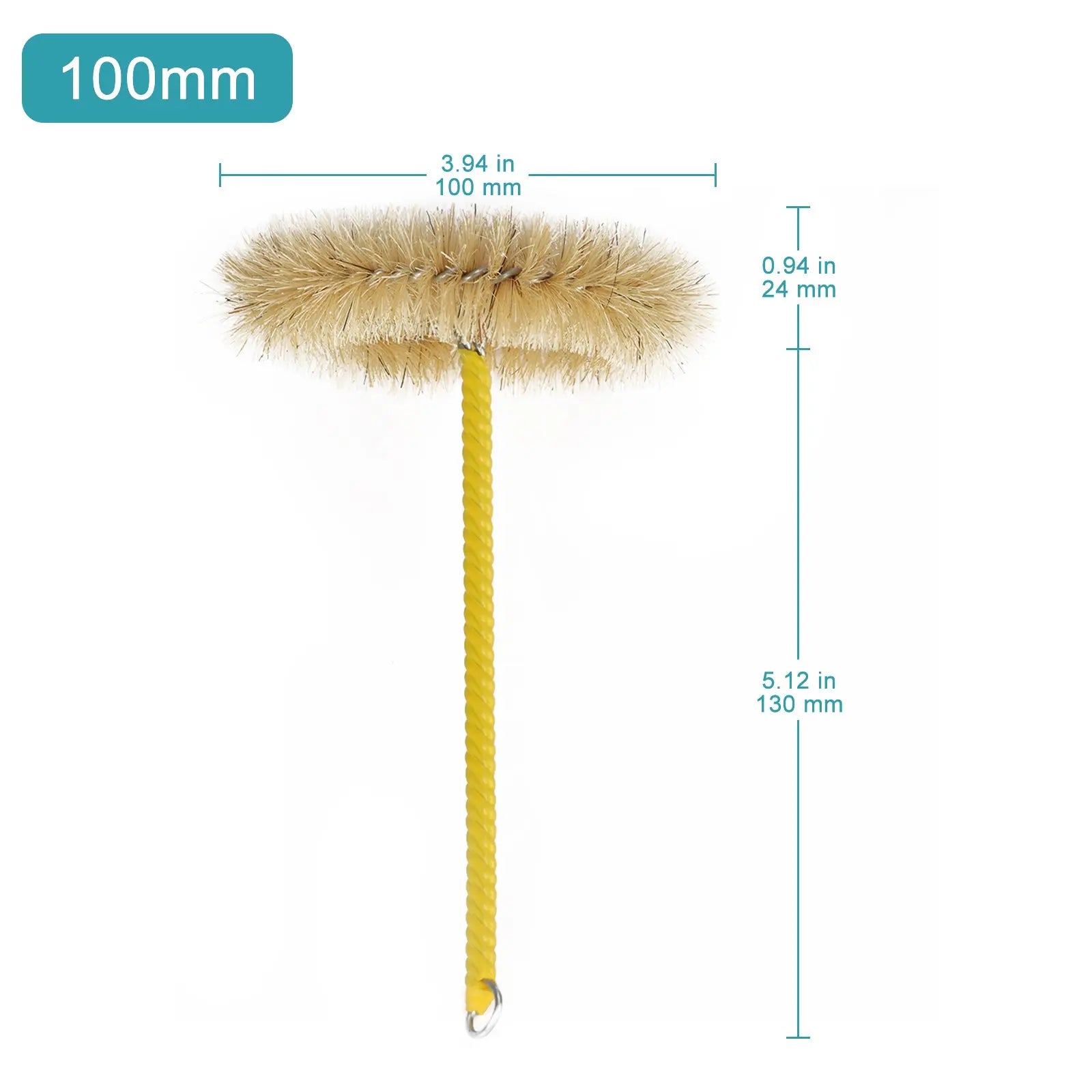 Close-up view showing the precise design and material of StonyLab Dish Brushes