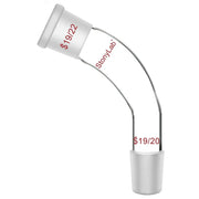 Alternative angle showing underlying build quality of StonyLab Distillation Adapter