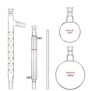 Close-up view showing the precise design and material of StonyLab Distillation Kit