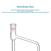 Side view and dimensional layout of the durable StonyLab Distillation Receiver