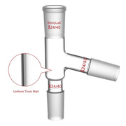 Side view and dimensional layout of the durable StonyLab Distilling Connecting Adapter