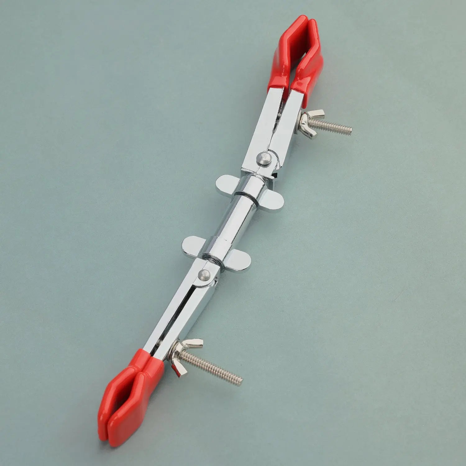 StonyLab 2-Prong Swivel Clamp heavy duty chemical processing configuration