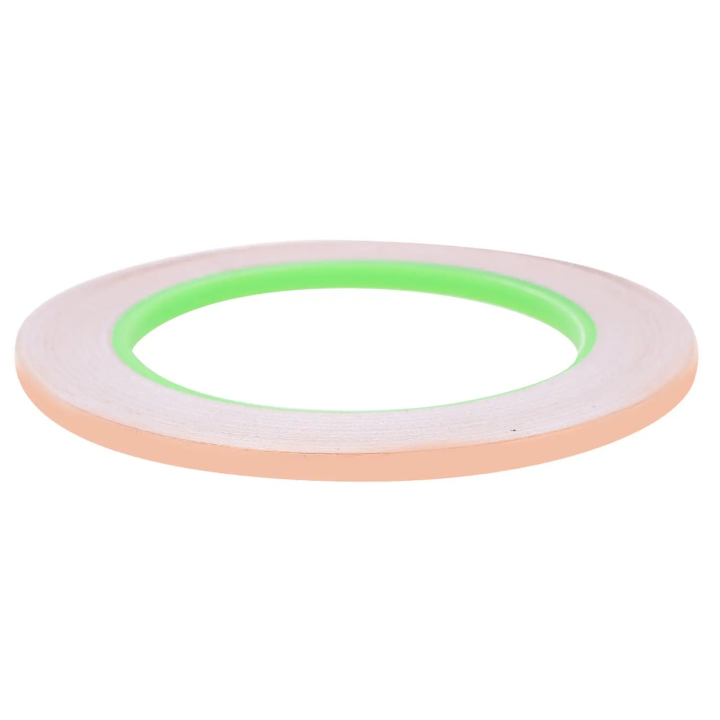 Double-Sided Conductive Copper Foil Tape, 5 mm × 25 m, 5 Rolls/Pack, Premium Grade for Electrochemistry
