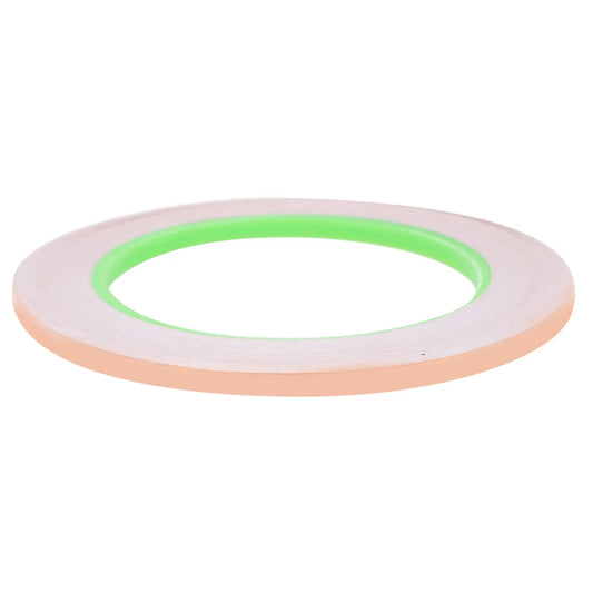 Double-Sided Conductive Copper Foil Tape, 5 mm × 25 m, 5 Rolls/Pack, Premium Grade for Electrochemistry