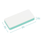 Close-up view showing the precise design and material of StonyLab Double Sides Electrode Polish Plate Buffer Sanding Pad