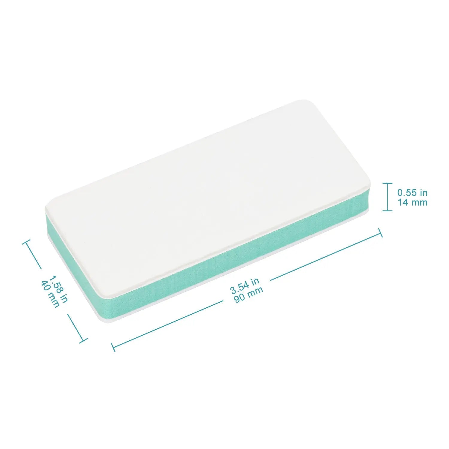 Close-up view showing the precise design and material of StonyLab Double Sides Electrode Polish Plate Buffer Sanding Pad