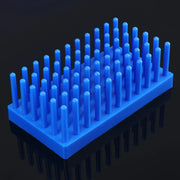 Detailed structural assembly component for StonyLab Drip Style Column Test Tube Rack