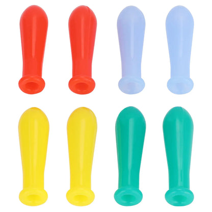 Dropper Silicone Cap for 1-5 ml Glass Droppers, 8-Pack Dropper Silicone Cap