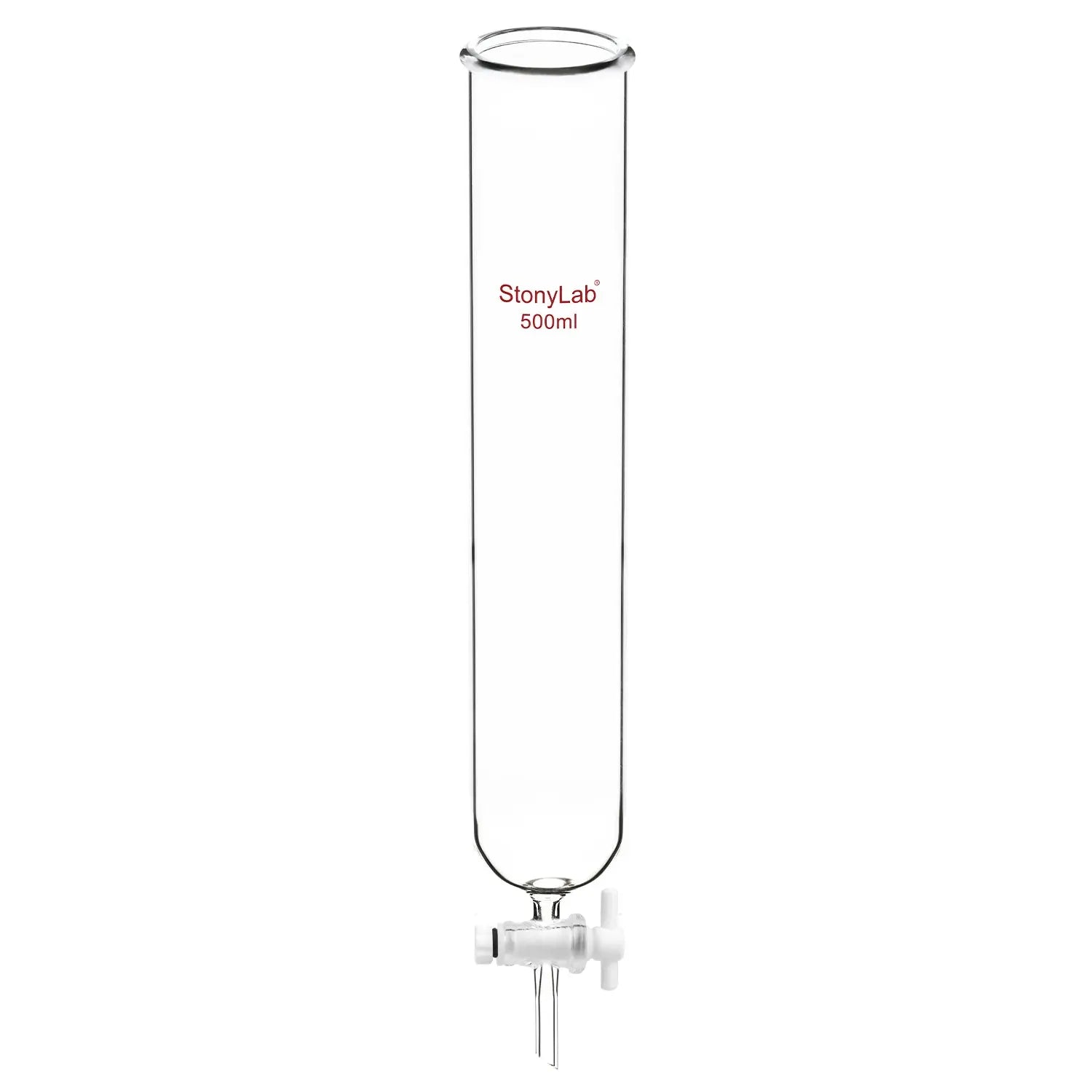 StonyLab Dropping Funnel with PTFE Stopcock for professional laboratory applications