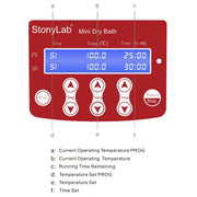 Internal heating chamber and shelving configuration of StonyLab Constant Temperature Metal Bath