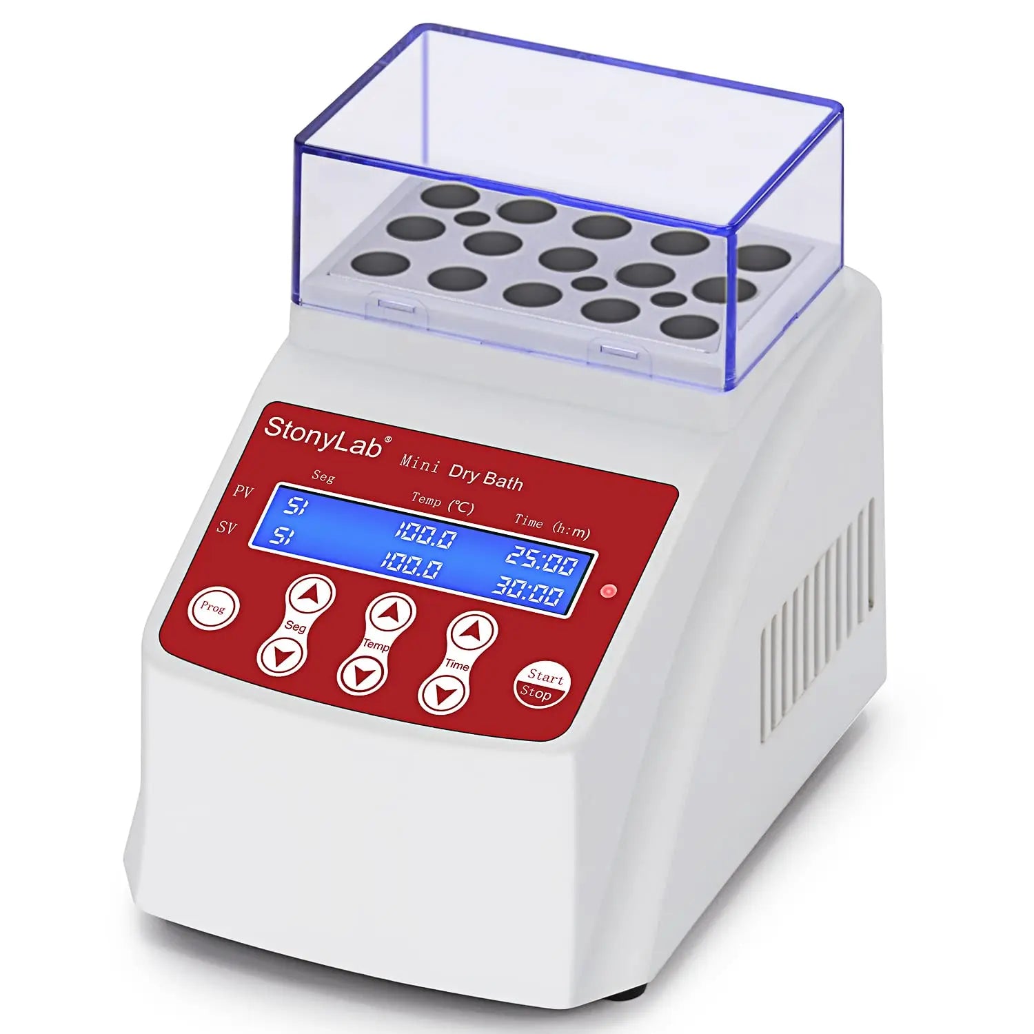 Comprehensive product view and setup components for StonyLab Constant Temperature Metal Bath
