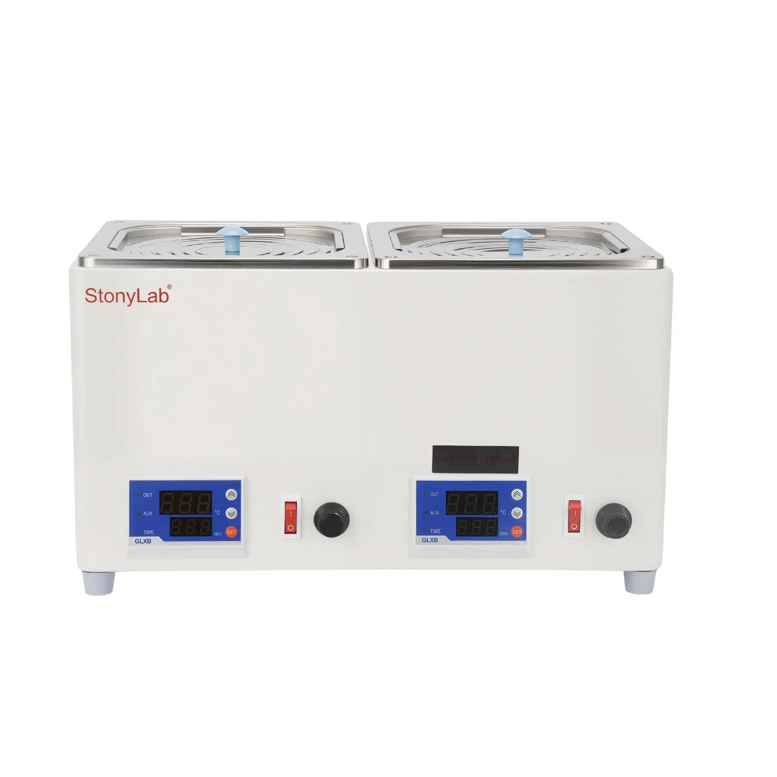StonyLab Dual-Position Magnetic Stirring Water Bath for professional laboratory applications