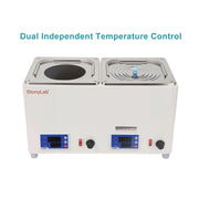 StonyLab Dual-Position Magnetic Stirring Water Bath heavy duty chemical processing configuration