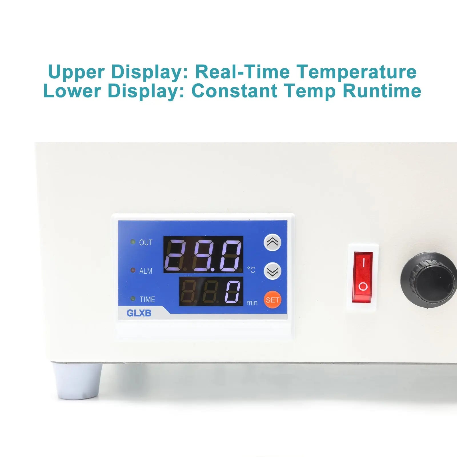 Internal heating chamber and shelving configuration of StonyLab Dual-Position Magnetic Stirring Water Bath