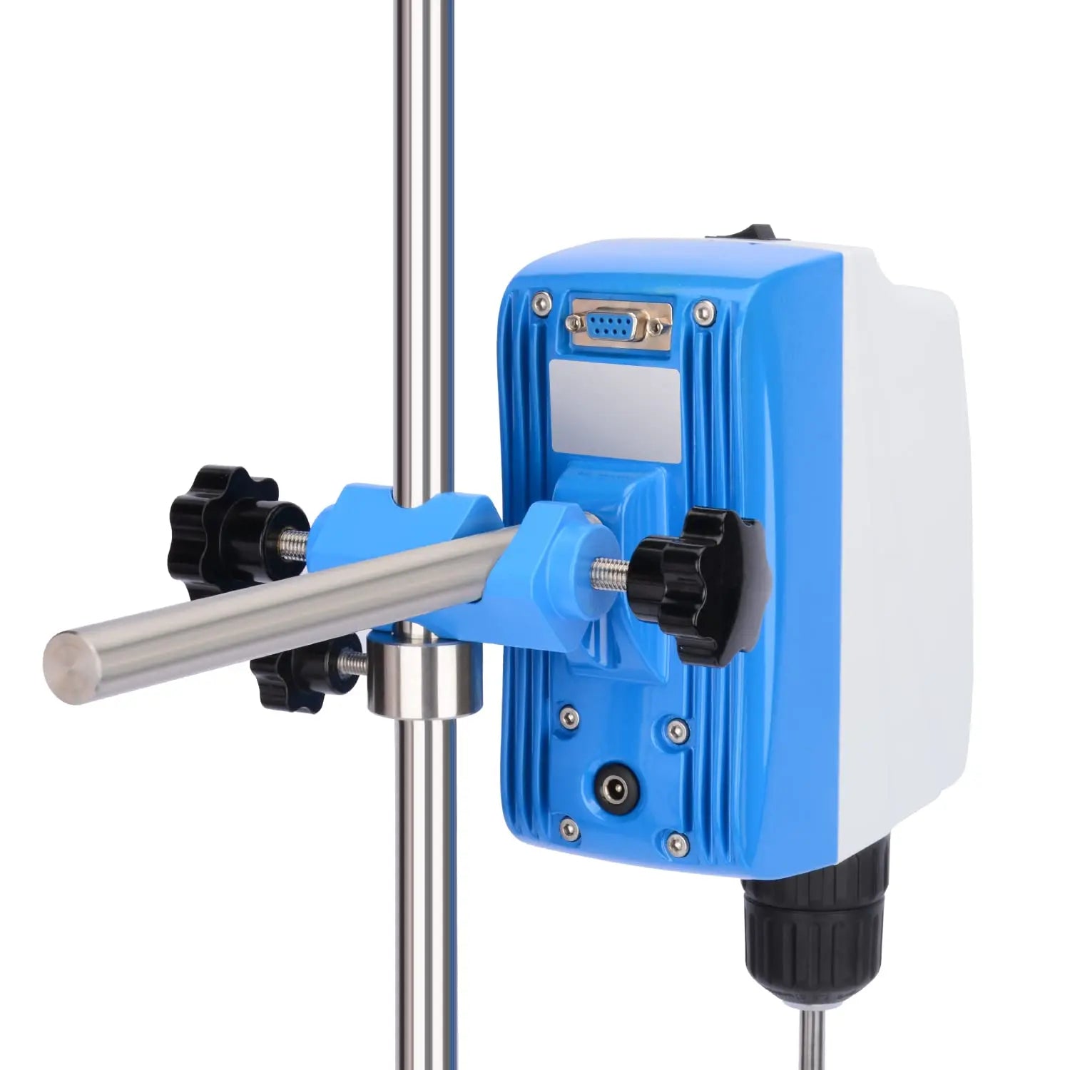 Alternative angle showing underlying build quality of StonyLab Electric Overhead Stirrer Mixer