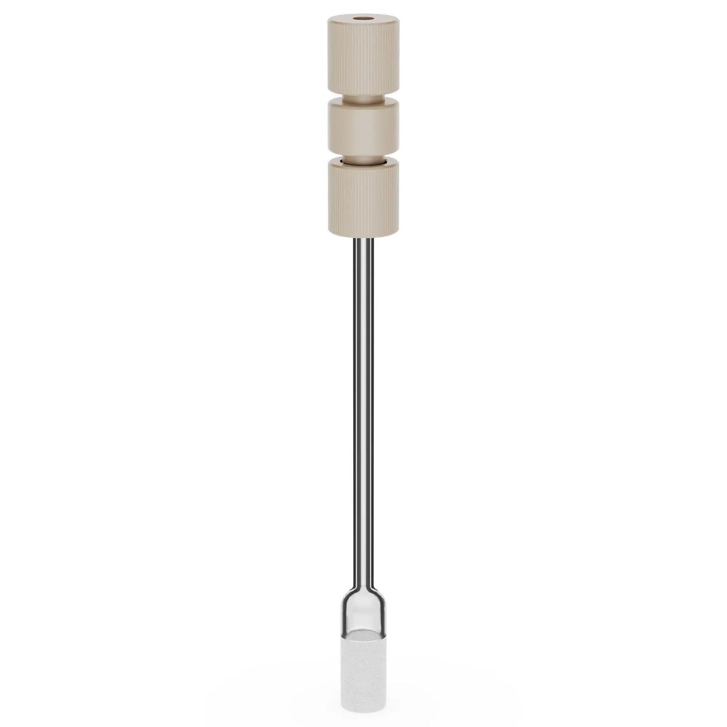 Electrochemical cell gas sparging kit with reusable PEEK connector and G1 borosilicate glass sparging tubes 3 mm OD StonyLab