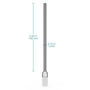 Electrochemical cell gas sparging kit with reusable PEEK connector and G1 borosilicate glass sparging tubes 3 mm OD StonyLab