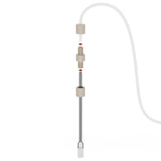 Electrochemical cell gas sparging kit with reusable PEEK connector and G1 borosilicate glass sparging tubes 3 mm OD StonyLab