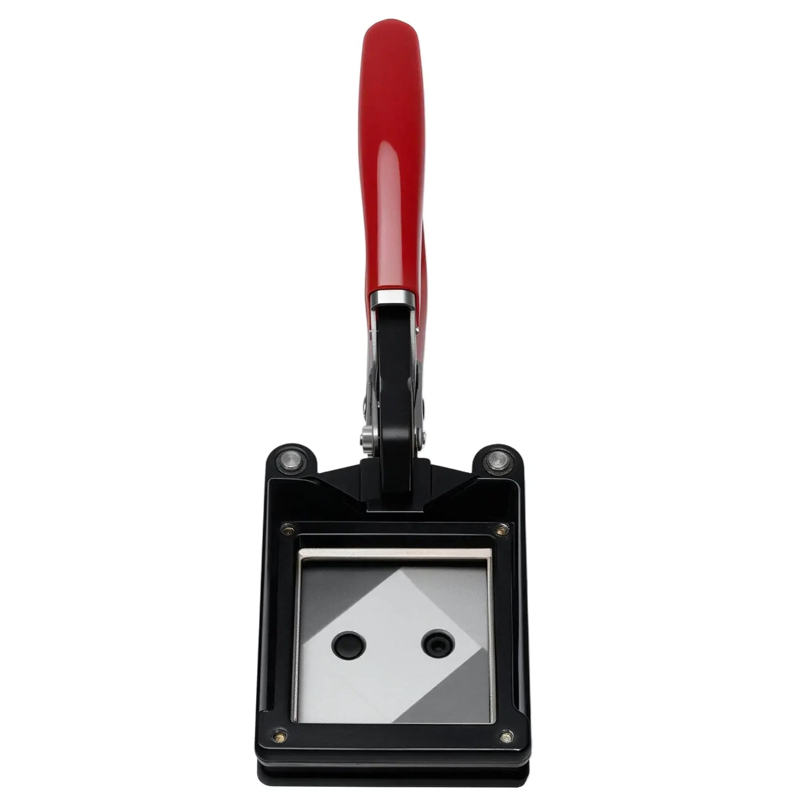 Close-up view showing the precise design and material of StonyLab Electrode Punch Cutter for Carbon Paper