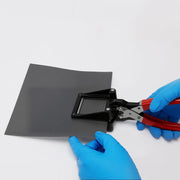 Side view and dimensional layout of the durable StonyLab Electrode Punch Cutter for Carbon Paper