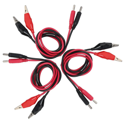 Electrolytic Electronics Alligator Clip to Spade Lug Terminal Test Leads Accessories