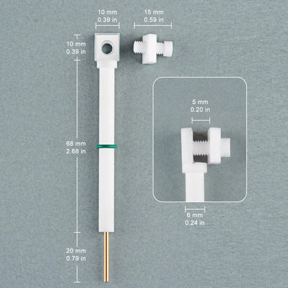 Electrolytic PTFE Electrode Holder Electrochemistry - Electrode