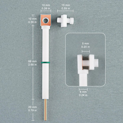 Electrolytic PTFE Electrode Holder Electrochemistry - Electrode