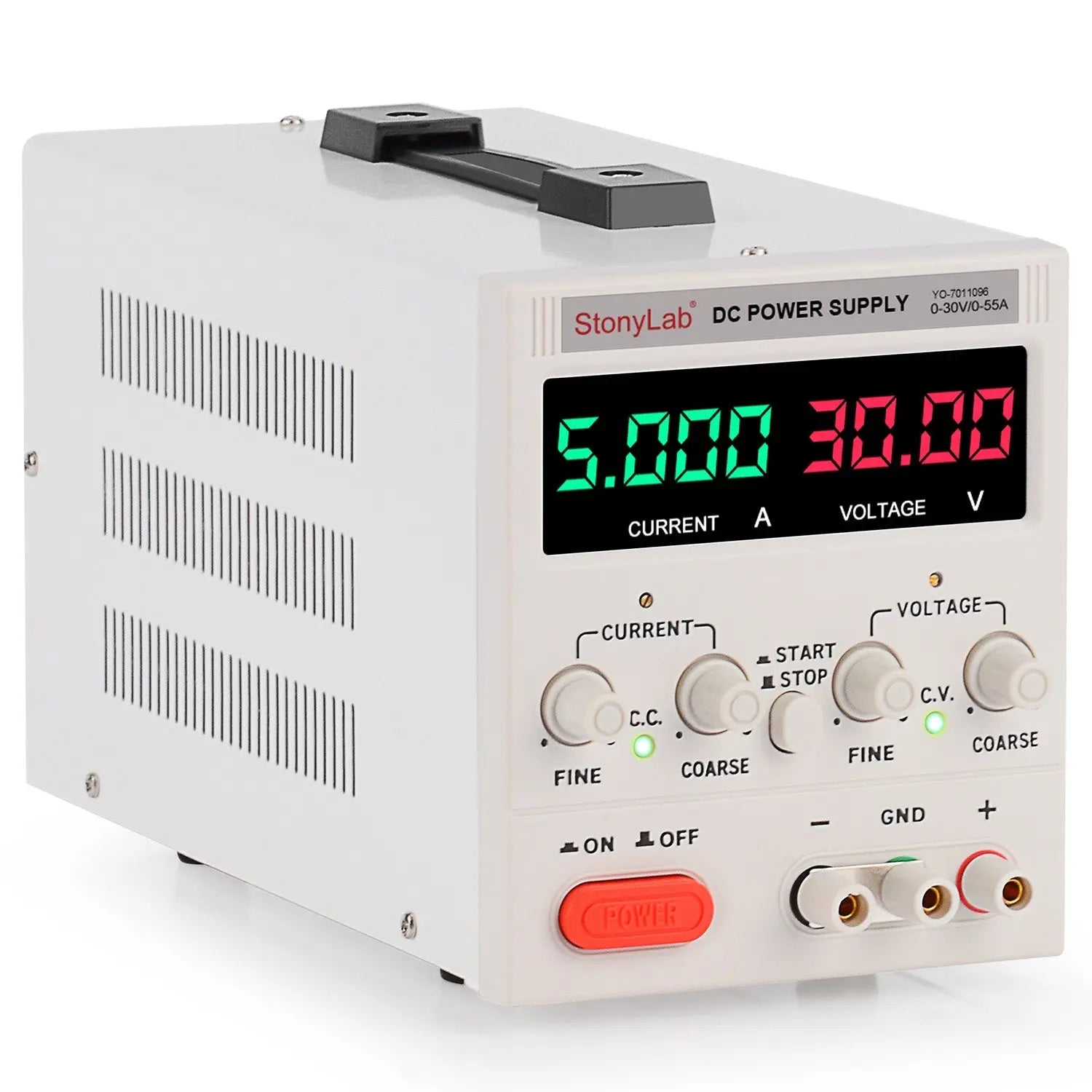Digital DC Power Supply, 30V/5A DC Power Supply for Bench - StonyLab