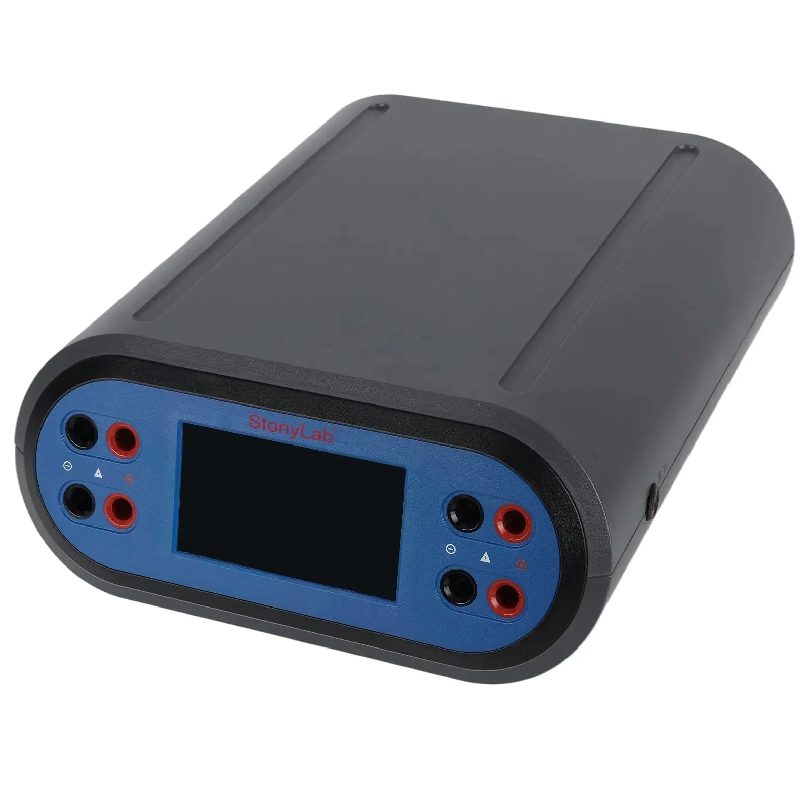 Side view and dimensional layout of the durable StonyLab Electrophoresis Power Supply