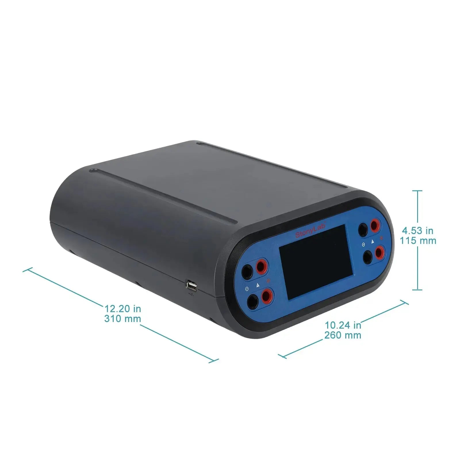 Close-up view showing the precise design and material of StonyLab Electrophoresis Power Supply