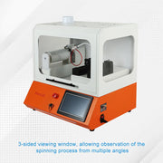 Comprehensive product view and setup components for StonyLab Electrospinning Machine
