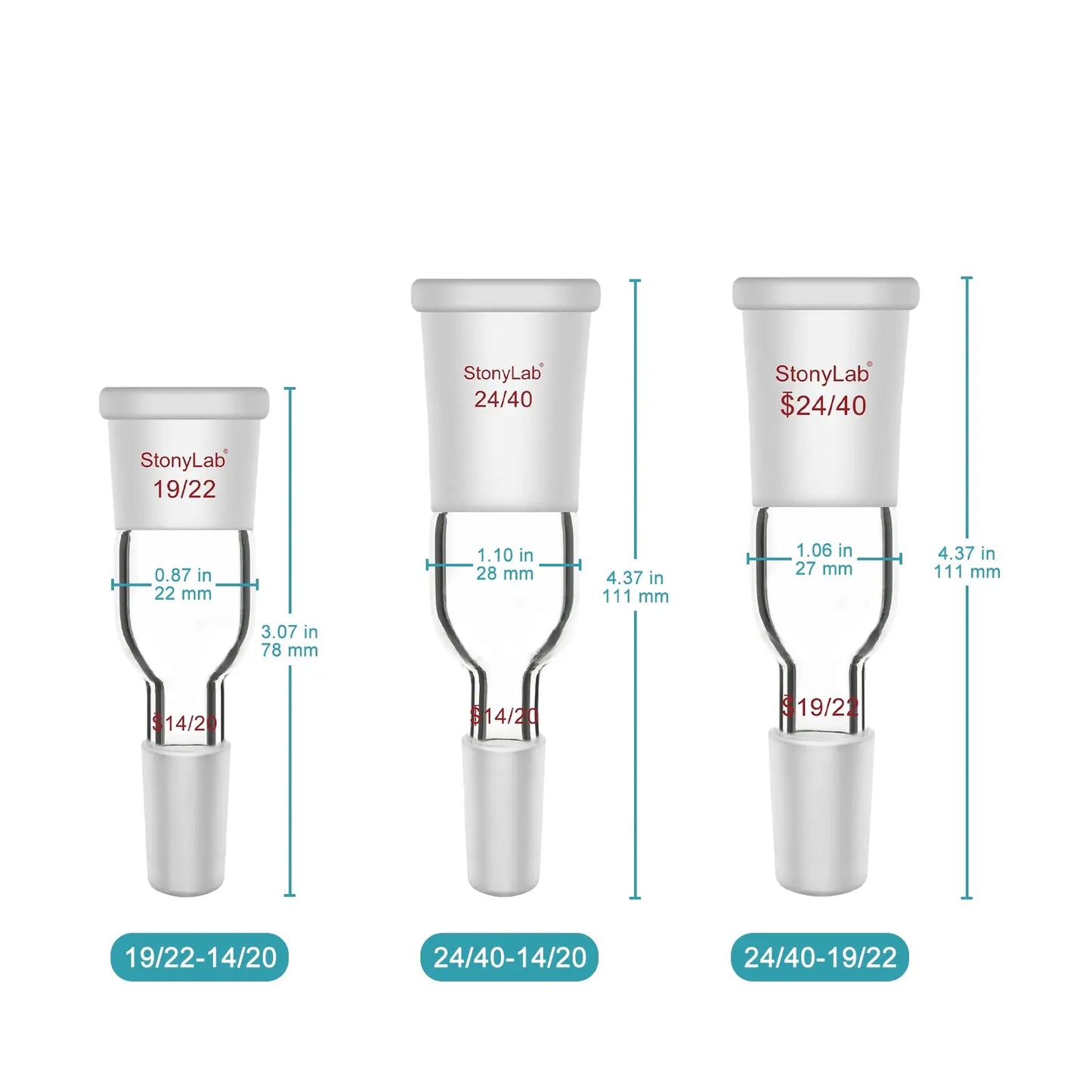Enlarging Connecting Adapter Adapters-Connecting