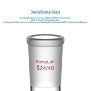 Side view and dimensional layout of the durable StonyLab Enlarging Connecting Adapter