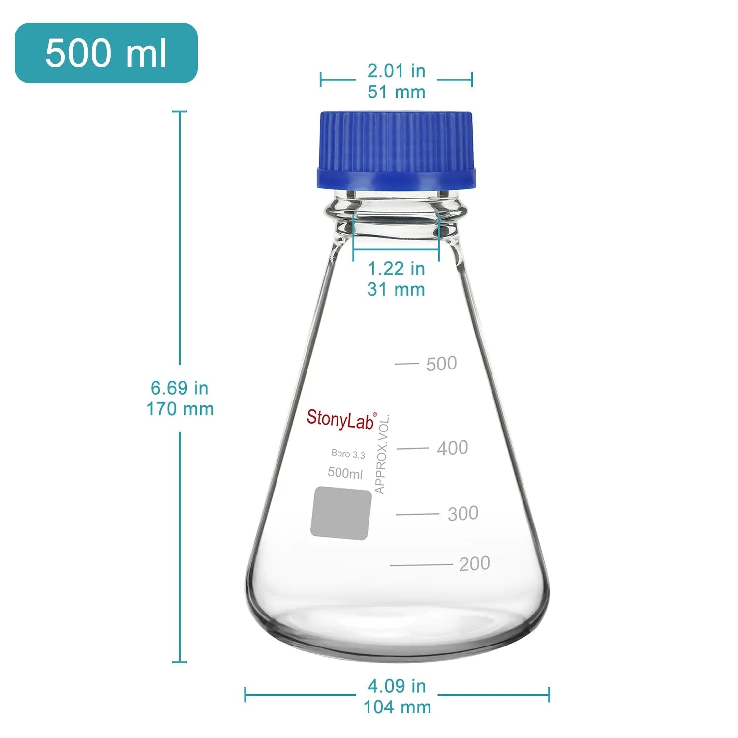 Erlenmeyer Flask Flasks - Erlenmeyer