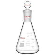 Comprehensive product view and setup components for StonyLab Erlenmeyer Flask with Glass Stopper